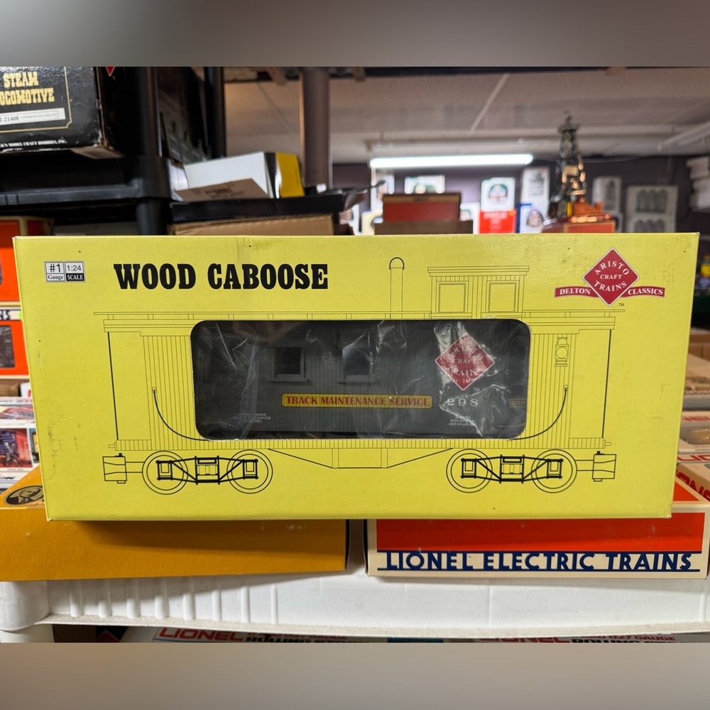 Aristo trains wood caboose